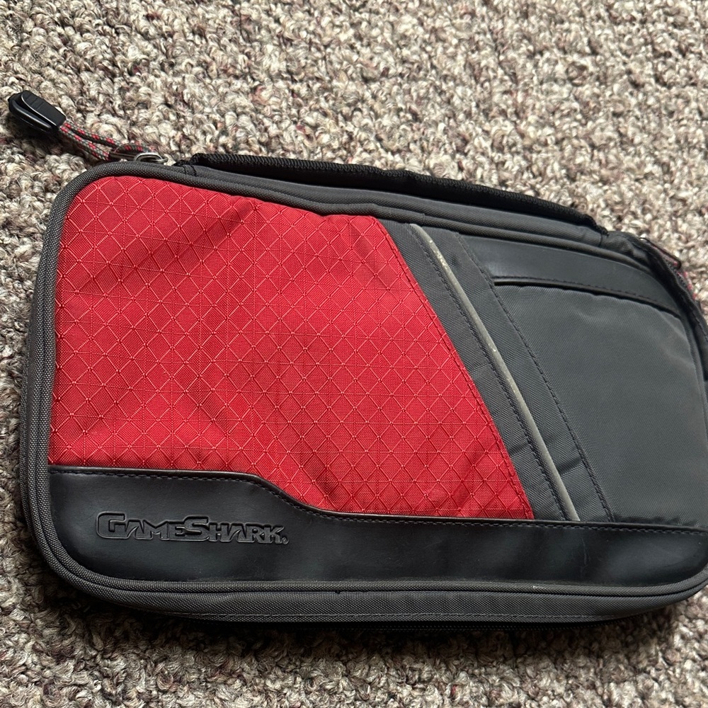 Red and Black Tech/DS Game Bag